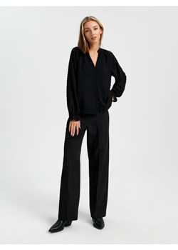 Sinsay - Koszula z szerokimi rękawami - czarny ze sklepu Sinsay w kategorii Koszule damskie - zdjęcie 165786067