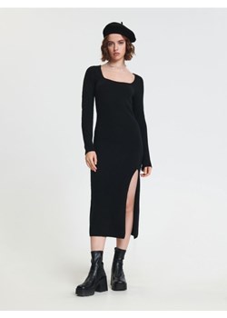 Sinsay - Sukienka midi - czarny ze sklepu Sinsay w kategorii Sukienki - zdjęcie 165786077