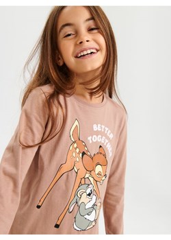 Sinsay - Koszulka Bambi - brązowy ze sklepu Sinsay w kategorii Bluzki dziewczęce - zdjęcie 165786098