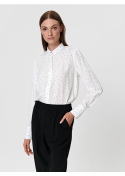 Sinsay - Koszula regular fit - biały ze sklepu Sinsay w kategorii Koszule damskie - zdjęcie 165786127