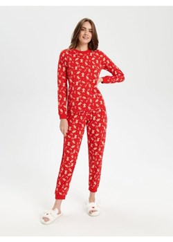 Sinsay - Piżama - czerwony ze sklepu Sinsay w kategorii Piżamy damskie - zdjęcie 165786216