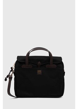 Filson torba Original Briefcase kolor czarny FMBAG0069 ze sklepu PRM w kategorii Listonoszki - zdjęcie 165789338