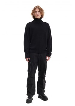 Cropp - Czarny sweter z golfem - czarny ze sklepu Cropp w kategorii Swetry męskie - zdjęcie 165790835