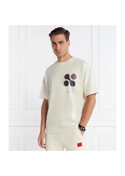 HUGO T-shirt Dikino | Loose fit ze sklepu Gomez Fashion Store w kategorii T-shirty męskie - zdjęcie 165797995