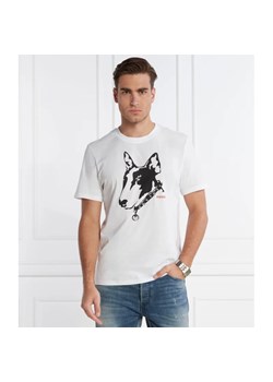 HUGO T-shirt Dammock | Regular Fit ze sklepu Gomez Fashion Store w kategorii T-shirty męskie - zdjęcie 165797999