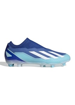 Buty piłkarskie adidas X Crazyfast.3 Ll Fg M GY7425 niebieskie ze sklepu ButyModne.pl w kategorii Buty sportowe męskie - zdjęcie 165803809