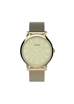 Timex Zegarek Transcend TW2V92800 Złoty ze sklepu MODIVO w kategorii Zegarki - zdjęcie 165805729