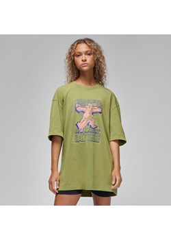 Damski T-shirt oversize Jordan - Zieleń ze sklepu Nike poland w kategorii Bluzki damskie - zdjęcie 165806408