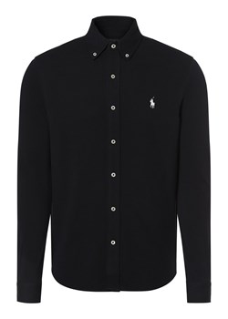 Polo Ralph Lauren Koszula męska Mężczyźni Regular Fit Bawełna granatowy jednolity button down ze sklepu vangraaf w kategorii Koszule męskie - zdjęcie 165807935