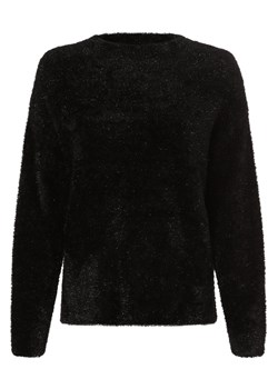 s.Oliver Sweter damski Kobiety Sztuczne włókno czarny jednolity ze sklepu vangraaf w kategorii Swetry damskie - zdjęcie 165807977