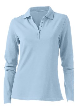 Heine Koszulka polo w kolorze błękitnym ze sklepu Limango Polska w kategorii Bluzki damskie - zdjęcie 165808185