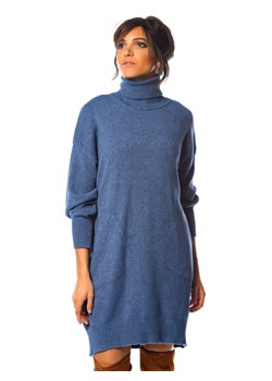 So Cachemire Sukienka dzianinowa &quot;Levi&quot; w kolorze niebieskim ze sklepu Limango Polska w kategorii Sukienki - zdjęcie 165810086