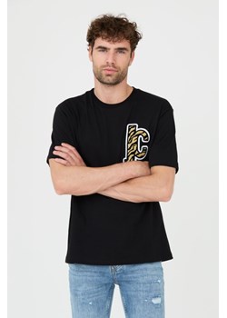 JUST CAVALLI T-shirt czarny R Patch Jc, Wybierz rozmiar S ze sklepu outfit.pl w kategorii T-shirty męskie - zdjęcie 165811166