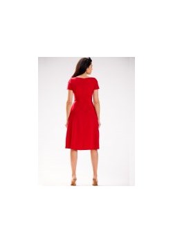 Sukienka Awama A592 1414567 M Czerwona (5902360581517). Sukienki damskie ze sklepu Rozetka.pl w kategorii Sukienki - zdjęcie 165831587