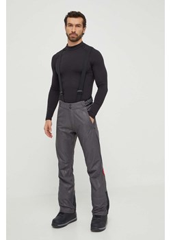 Rossignol spodnie narciarskie HERO kolor szary ze sklepu ANSWEAR.com w kategorii Spodnie męskie - zdjęcie 165867877