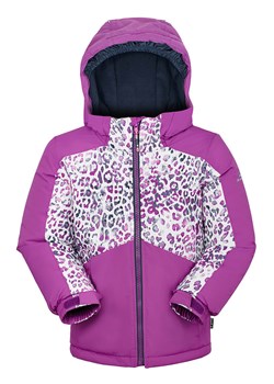 Kamik Kurtka narciarska &quot;Darcey&quot; w kolorze fioletowym ze wzorem ze sklepu Limango Polska w kategorii Kurtki dziewczęce - zdjęcie 165869217