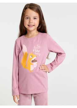 Sinsay - Koszulka z nadrukiem - fioletowy ze sklepu Sinsay w kategorii Bluzki dziewczęce - zdjęcie 165870197