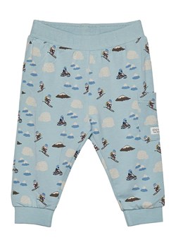 enfant Spodnie dresowe w kolorze błękitnym ze wzorem ze sklepu Limango Polska w kategorii Spodnie i półśpiochy - zdjęcie 165877115
