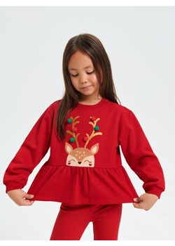 Sinsay - Bluza - czerwony ze sklepu Sinsay w kategorii Bluzy dziewczęce - zdjęcie 165878558