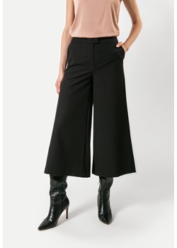 Czarne spodnie z szeroką nogawką ze sklepu Molton w kategorii Spodnie damskie - zdjęcie 165878585