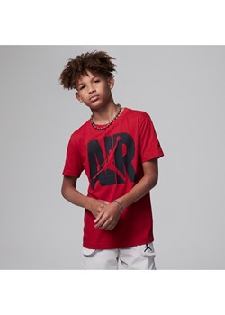 T-shirt dla dużych dzieci Jordan Out Tee - Czerwony ze sklepu Nike poland w kategorii T-shirty chłopięce - zdjęcie 165881127