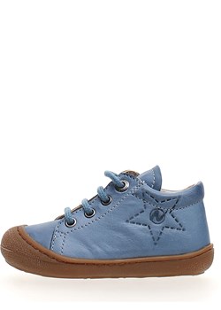Naturino Skórzane sneakersy w kolorze błękitnym ze sklepu Limango Polska w kategorii Trampki dziecięce - zdjęcie 165882736