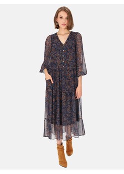 Długa luźna sukienka Paisley Potis & Verso Etna ze sklepu Eye For Fashion w kategorii Sukienki - zdjęcie 165883408