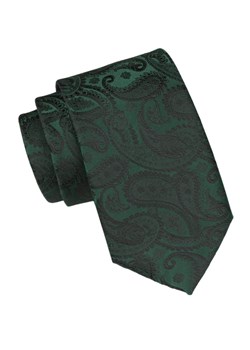 Krawat Męski - Alties - Ciemna Zieleń we Wzór Paisley KRALTS1014 ze sklepu JegoSzafa.pl w kategorii Krawaty - zdjęcie 165883456