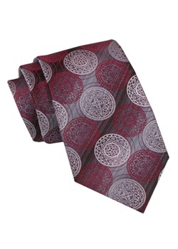 Krawat Męski - Alties - Odcienie Czerwieni, Rozety KRALTS1025 ze sklepu JegoSzafa.pl w kategorii Krawaty - zdjęcie 165883478