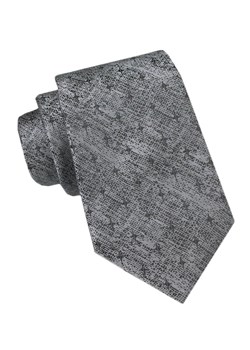 Krawat Męski - Alties - Stalowy Melanż KRALTS1021 ze sklepu JegoSzafa.pl w kategorii Krawaty - zdjęcie 165883486