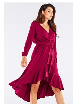 Awama Sukienka w kolorze bordowym ze sklepu Limango Polska w kategorii Sukienki - zdjęcie 165884088