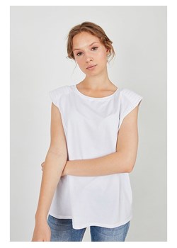 Dioxide Koszulka w kolorze białym ze sklepu Limango Polska w kategorii Bluzki damskie - zdjęcie 165886426