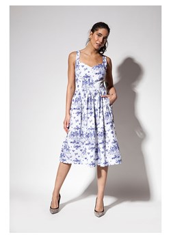 Risk made in warsaw Sukienka w kolorze biało-niebieskim ze sklepu Limango Polska w kategorii Sukienki - zdjęcie 165886587