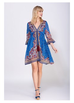 Peace &amp; Love Sukienka w kolorze niebieskim ze sklepu Limango Polska w kategorii Sukienki - zdjęcie 165887338
