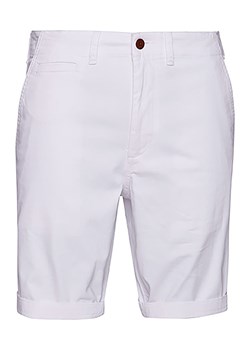 Superdry Szorty w kolorze białym ze sklepu Limango Polska w kategorii Spodenki męskie - zdjęcie 165887767