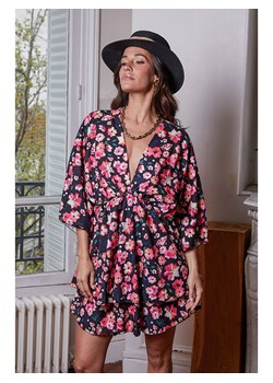 Joséfine Sukienka &quot;Beauveau&quot; w kolorze czarno-różowym ze sklepu Limango Polska w kategorii Sukienki - zdjęcie 165887919