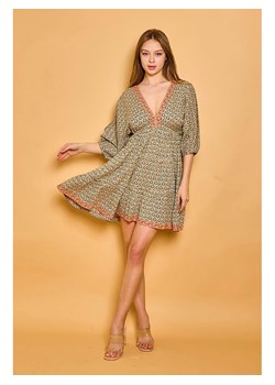 YYDS Sukienka w kolorze beżowym ze sklepu Limango Polska w kategorii Sukienki - zdjęcie 165888538
