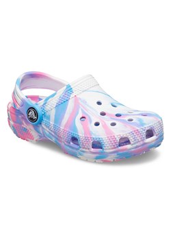 Crocs Chodaki &quot;Classic&quot; w kolorze biało-różowo-niebieskim ze sklepu Limango Polska w kategorii Klapki dziecięce - zdjęcie 165889449