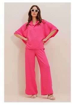 Defile 2-częściowy zestaw w kolorze różowym ze sklepu Limango Polska w kategorii Komplety i garnitury damskie - zdjęcie 165889996