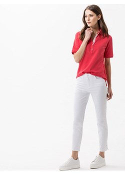 BRAX Koszulka polo &quot;Cleo&quot; w kolorze czerwonym ze sklepu Limango Polska w kategorii Bluzki damskie - zdjęcie 165891176