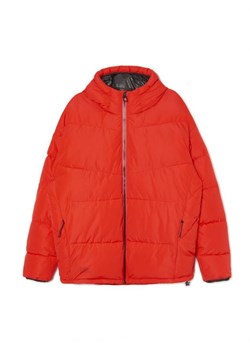 Cropp - Czerwona kurtka z kapturem - czerwony ze sklepu Cropp w kategorii Kurtki męskie - zdjęcie 165893085