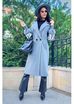 Płaszcz LETRANA GREY ze sklepu Ivet Shop w kategorii Płaszcze damskie - zdjęcie 165986166
