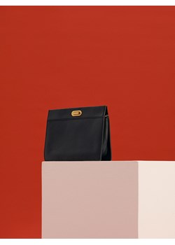 Reserved - Skórzana torebka - czarny ze sklepu Reserved w kategorii Torebki damskie - zdjęcie 165992288