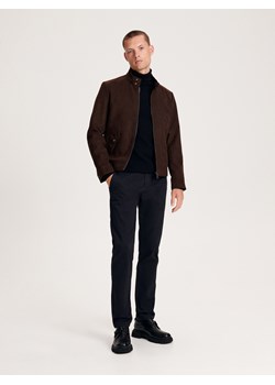 Reserved - Spodnie chino slim fit - czarny ze sklepu Reserved w kategorii Spodnie męskie - zdjęcie 165993089
