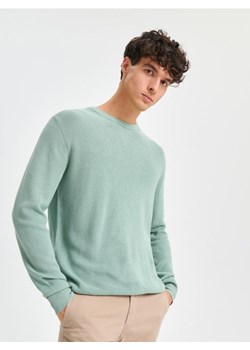 Sinsay - Sweter w prążki - niebieski ze sklepu Sinsay w kategorii Swetry męskie - zdjęcie 165994975