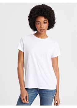 Sinsay - Koszulka basic - biały ze sklepu Sinsay w kategorii Bluzki damskie - zdjęcie 165995055
