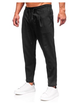 Czarne spodnie męskie Denley 6193 ze sklepu Denley w kategorii Spodnie męskie - zdjęcie 166003915