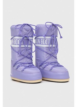 Obuwie Moon Boot Icon Nylon Boots W 'Lilac' (14004400-089)