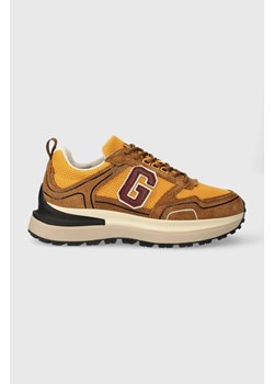 Gant sneakersy Cazidy kolor żółty 27633205.G180 ze sklepu ANSWEAR.com w kategorii Buty sportowe męskie - zdjęcie 166010399