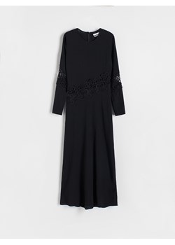 Reserved - Sukienka z ozdobną aplikacją - czarny ze sklepu Reserved w kategorii Sukienki - zdjęcie 166012548